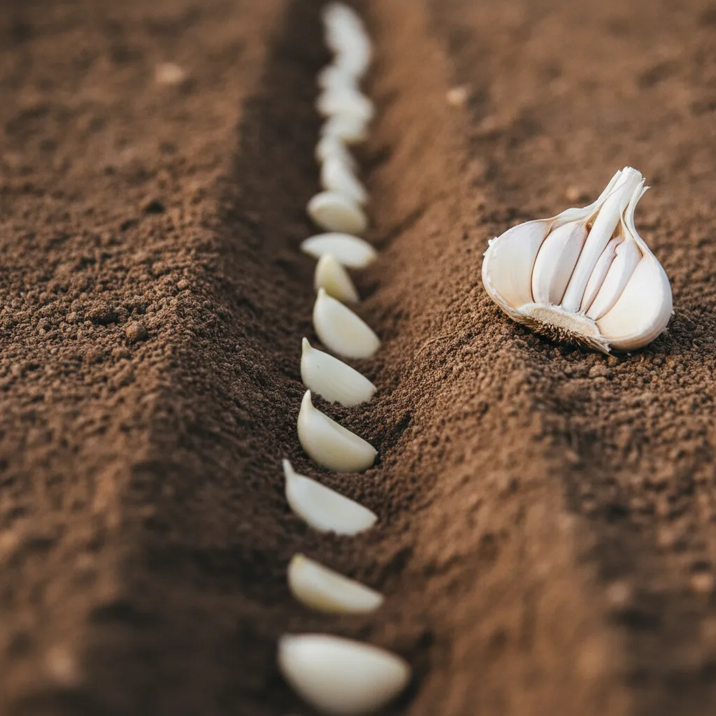 Planter l'ail : la date, le drainage, et pourquoi il pourrit